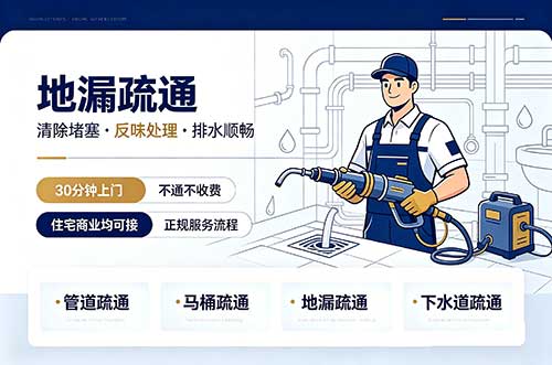 秦皇岛地漏疏通