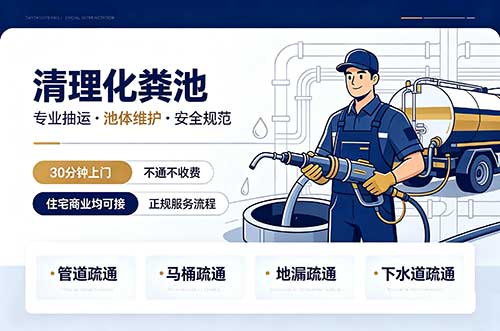 秦皇岛清理化粪池